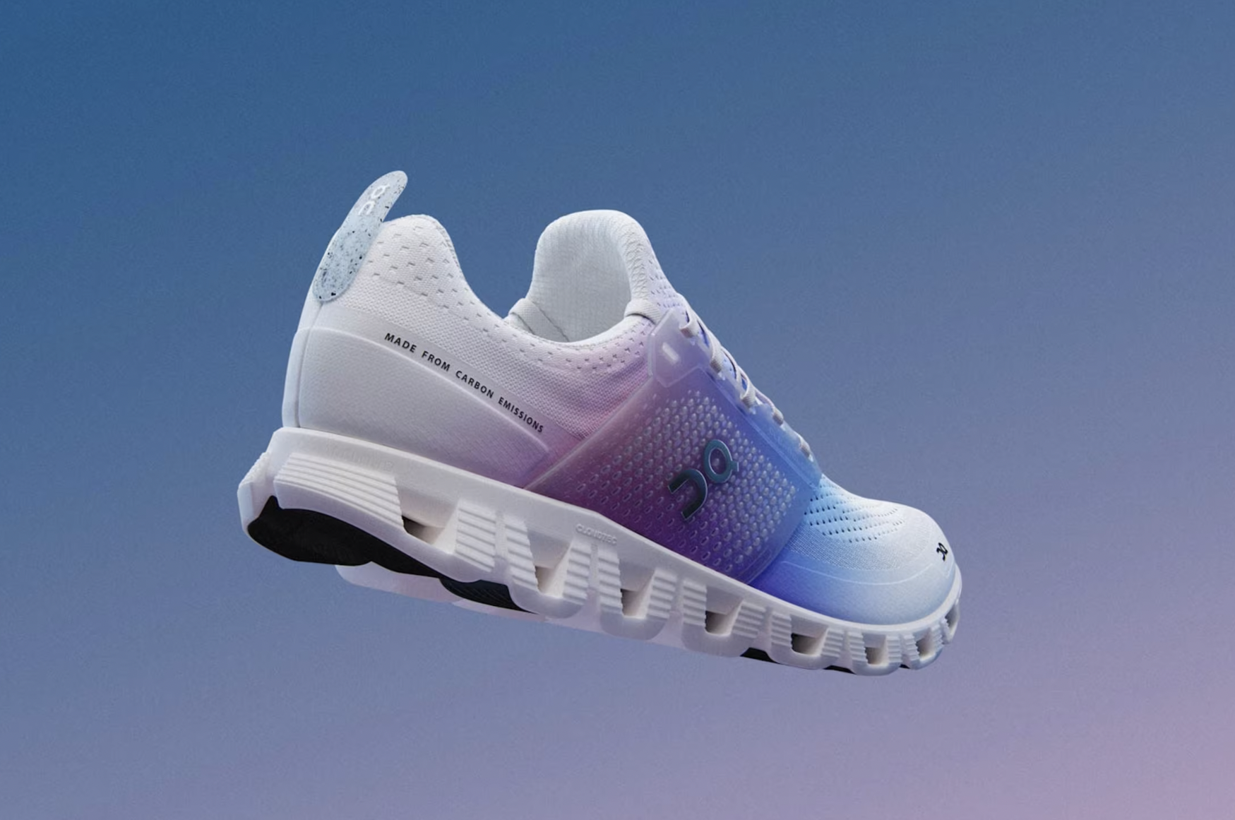 Low polyester's environmental imapct: On's Cloudprime