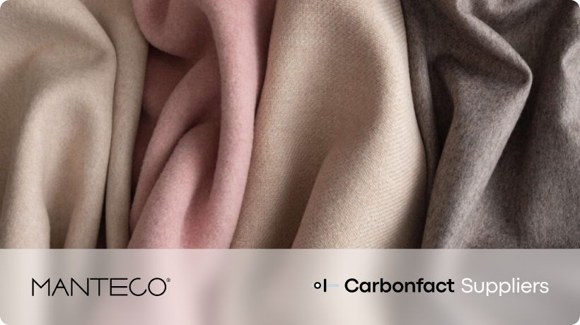 Carbonfact Suppliers x Manteco